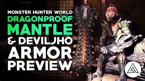 NEW Dragonproof Mantle from Deviljho .